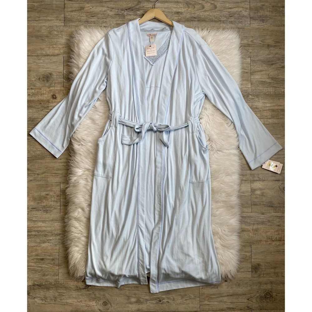 Donna Nadeau Nordstrom Sz L Nightgown Robe BUNDLE